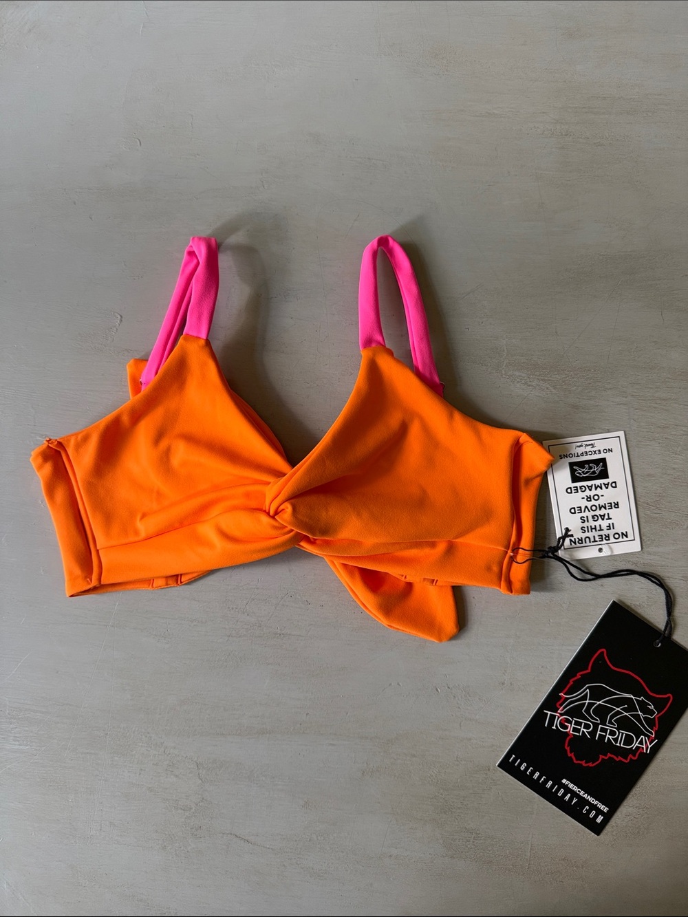 Tiger Friday Harmony Bra-Plumeria/NWT